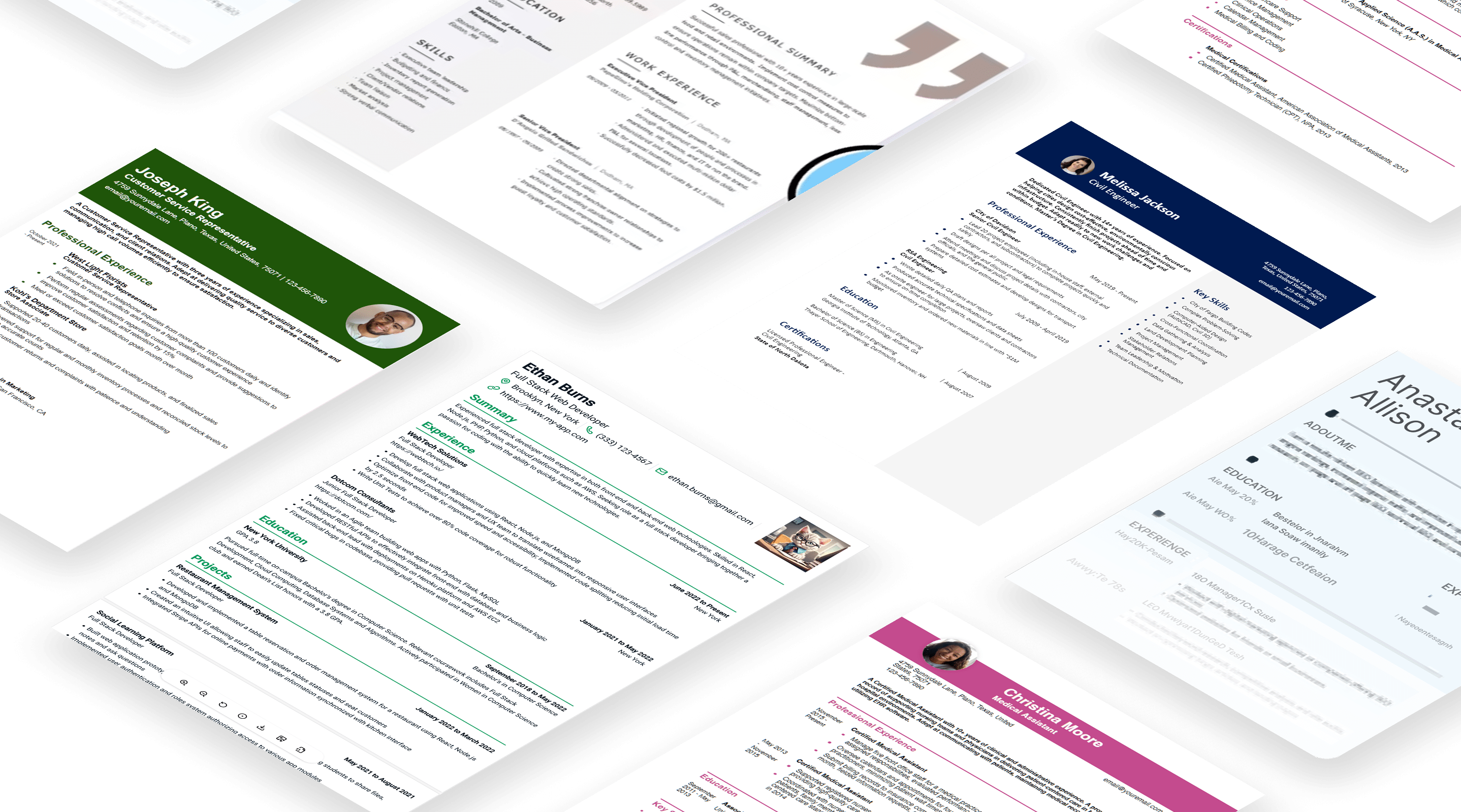 resume template
